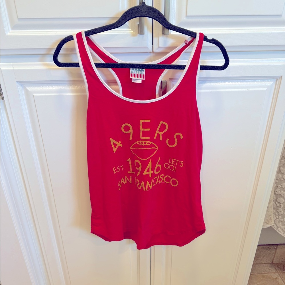 49ers vintage inspired tee